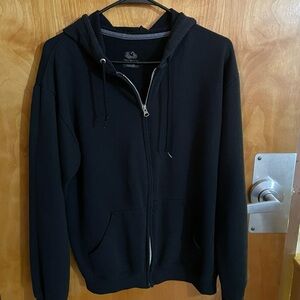 Men's Black Hoodie Sweater